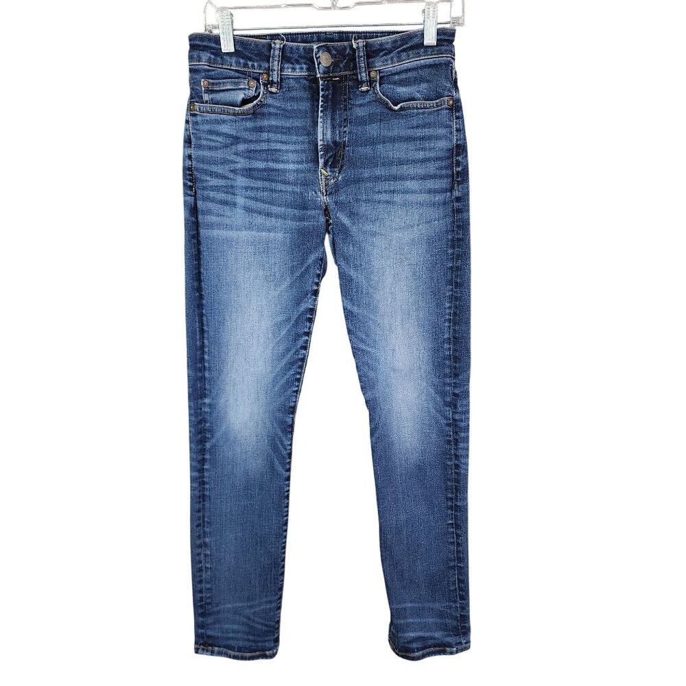 Mens American Eagle Outfitters Next Level Flex Slim Denim Blue Jeans Size 28x30